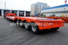 China Low bed trailer lowboy trailer