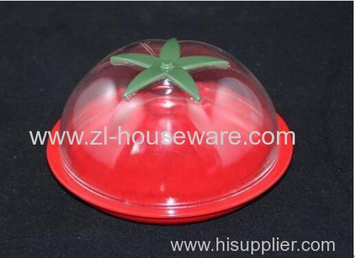 Food grade Tomato prep box Tomato prep case Tomato storage case Plastic Food Prep Container in tomato shape