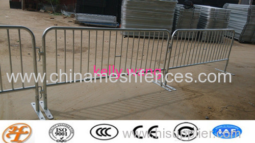 crowd control fencing;steel barricade;crowd control barrier