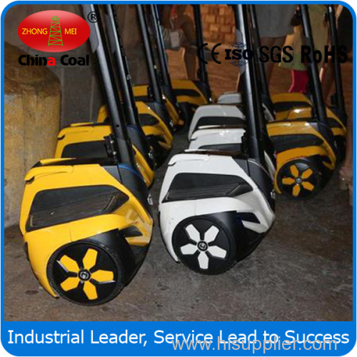 two dedal wheels balance electric scooter in warehouse