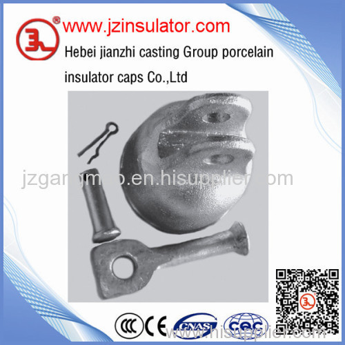 metallic fittings for 11kv suspension insulator ANSI 52-4