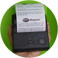 80mm Portable Android Bluetooth Thermal Printer Receipt Printer for Mobile Tablet Computer PC