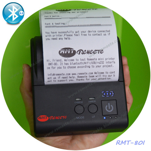 80mm bluetooth4.0 bill printer