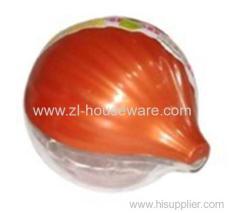 Food grade Onion prep box Onion prep case Onion storage case Plastic Food Prep Container in onion shape