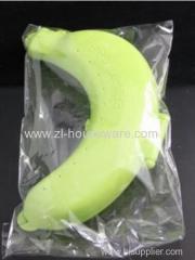 Food grade Banana prep box Banana prep case Banana storage case Plastic Food Prep Container in banana shape