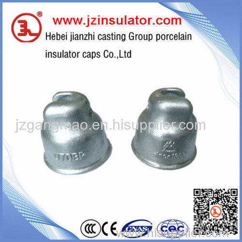 toughened steel insulator cap