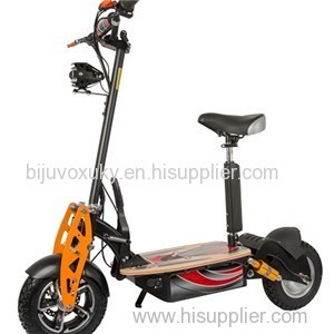 Electric Scooter With Saddle