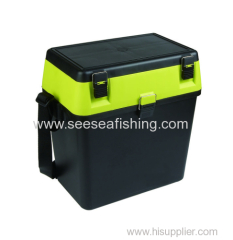 Multifunctional Plastic Carp Match Fishing Seat Box Strap Cushion Fishing tackle outdoor box