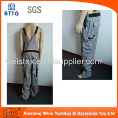 manufacture cotton bib overalls buckle cargo pants industrial safety workwear
