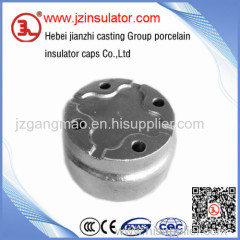 hot dip galvanzied line post insulator cap