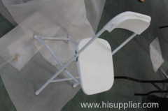 Folding plastic white chair with best price