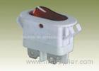 White Double Pole Small Electric Switches 16 Amp 250 Volt Fast Delivery