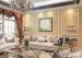 Removable European Style Wallpaper with Luxurious Golden Leaf Pattern