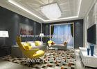 Waterproof Removable Vinyl Patterned Wallpaper Black for Living Rooms