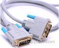 Twisted Pair Male To Male DVI Cable Environment Friendly With Double Ferrite