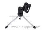 Professional Tripod Microphone Stand Adjustable Height CE RoHs Certification