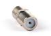 RG59 RG6 Double Female Coaxial Cable F Type Connector Copper / Zinc Material