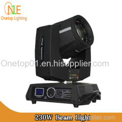 Factory price 230w sharpy 7r beam moving head light Onetop Lighting