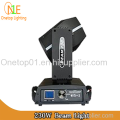 Factory price 230w sharpy 7r beam moving head light Onetop Lighting