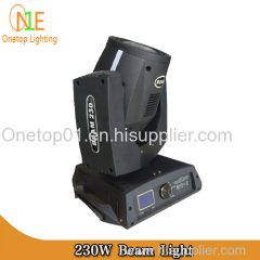 Factory price 230w sharpy 7r beam moving head light Onetop Lighting