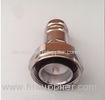 OEM Din Connector Male Female Cable Connector 1 / 2" SF WaterProof PTFE Insulator