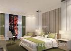 Waterproof Modern Classic Wallpaper White Striped Pattern with Non - woven Material