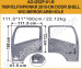 2010 ISUZU Door 700P/NPR/NKR/NLR Driver Side Door