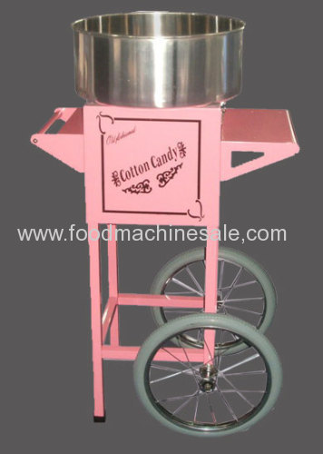Small Business Using Electric Cotton Candy Machine