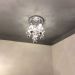 commercial lighting home ceiling lights in chrome and crystal