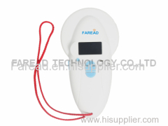 FDX-A/FDX-B/ HDX RFID bluetooth Animal ID microchip scanners LF 134.2KHz/125kHz handheld chip reader for pets livestocks