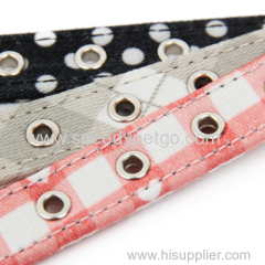 Pink Color Pet Collar for Small Size Dog