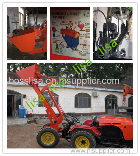 LOADER TRACTOR MINI GARDEN