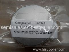 Bismuth Telluride Bi2Te3 sputtering target