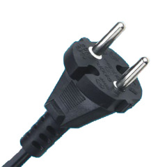 VDE power cord H03VVH2-F 3*0.75mm2