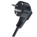 European VDE approved power cord with IEC connector computer cable