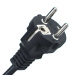 European VDE approved power cord with IEC connector computer cable