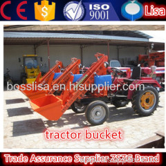 20.tractor front loader with 2 in 1 bucket