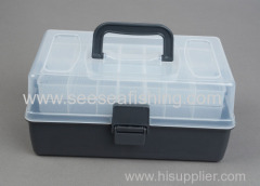 30*19*14cm Three Layer Multipurpose ABS Plastic Fishing Tackle Box Fishing Tool equpment case