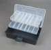 30*19*14cm Three Layer Multipurpose ABS Plastic Fishing Tackle Box Fishing Tool equpment case