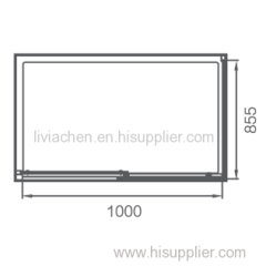 Tempered Glass Shower Enclosures