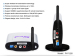 150m Transmit Distance 2.4GHz Wireless Audio Video Sender Receiver with IR Remote Control