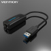 Vention Superspeed USB 3.0 to RJ45 Lan Card 10/100/1000Mbps Gigabit Ethernet RJ45 External Network Card Lan Adapter