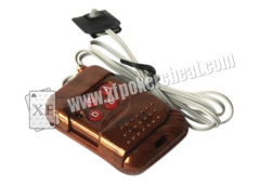 Brown Plastic Lighter Double Lens Camera With Remote Control