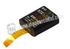 Brown Plastic Lighter Double Lens Camera With Remote Control