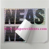 Hologram destructible label paper For Tamper evident Eggshell sticker
