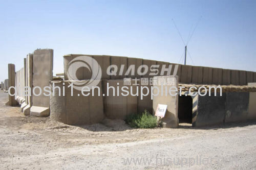 Qiaoshi wire mesh box container hesco barriers