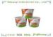 Double PE Lined Ice Cream Paper Cups for Scoop / Soup / Fruit Salad