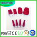 Silicone Spatula Brush Set 4 PCS Non-stick Heat Resistant Silicone Bakeware Essential Tool