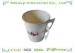 OEM 220ml Paper Cup With Handle and Customised Logo Design