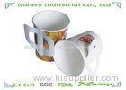 Handle Disposable Paper Cups 76*53*90 mm OEM / ODM Service
